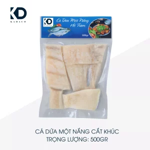 Cá Dứa một nắng cắt khúc